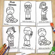 Image result for My Five Senses Printable Book for Preschool Inspring