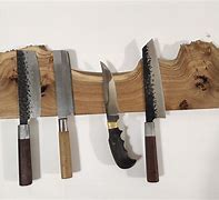Image result for Wood Magnetic Knife Holder