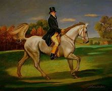 Image result for Man On Horse 1800s
