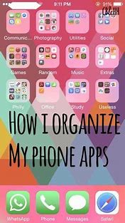 Image result for Creative Ways to Organize Apps