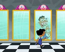 Image result for Funhouse Mirror Cartoon