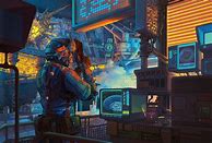 Image result for Cyberpunk Futurism
