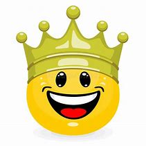Image result for Smile Emoji with Crown