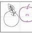 Image result for Sliced Apple Drawing