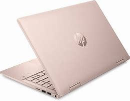 Image result for Rose Gold HP Laptop with White Keyboard