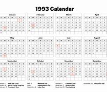 Image result for Easter 1993 Calendar