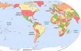 Image result for Us World Map
