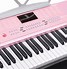 Image result for Pink Piano Keyboard