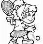 Image result for Tennis Bat Coloring