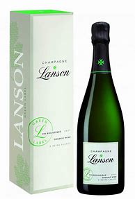 Image result for Lanson Bio Organic Champagne