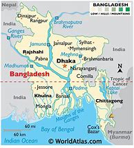 Image result for Bangladesh Country Map