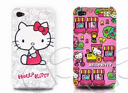 Image result for Pink iPhone Case Hello Kitty