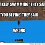 Image result for Meme Funny Dog Swimming