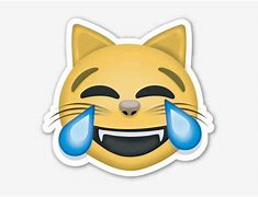 Image result for iPhone Emoji Laughing Cat