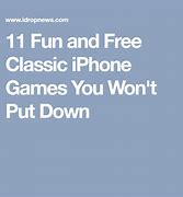 Image result for Classic iPhone Games