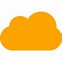 Image result for Orange Cloud Icon