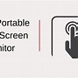 Image result for Portable Touch Screen Display