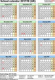 Image result for 2017 2018 Blank School Calendar