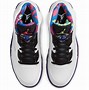 Image result for Air Jordan 5 Retro White Out Line and Purple