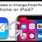 Image result for iPhone Prompt to Change Email/Password