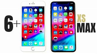Image result for iPhone 6 Plus vs XS Max