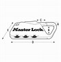 Image result for Masater Lock Instructions
