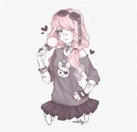 Image result for Emo Anime Girl Pastel Goth