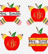 Image result for Teacher Apple Name SVG