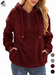 Image result for Fleece Hooded Sweatshirts for Women