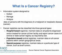 Image result for Cancer Registrar