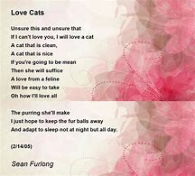 Image result for Love Poems About Cats