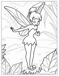 Image result for Cute Tinkerbell Coloring Pages