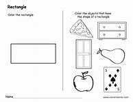 Image result for Rectangle Shape Kindergarten