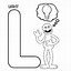 Image result for Coloring Pages with Letter L