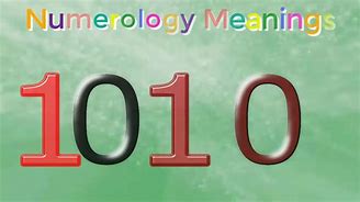 Image result for 1010 in Numerology