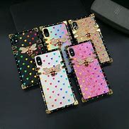 Image result for iPhone X Pink and Blue Case with Glitter