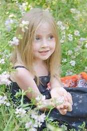 Image result for Portrait of Little Girl in a Field