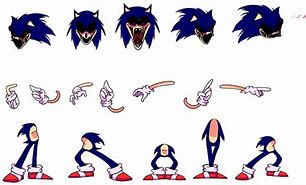 Image result for Sonic.exe FNF Sprites