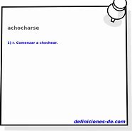 Image result for achocharse