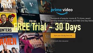 Image result for Amazon Prime Video Free Trial