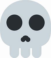 Image result for Skull. Emoji Silhouette