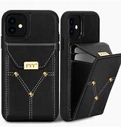 Image result for Black Mobile Phone Leather Case