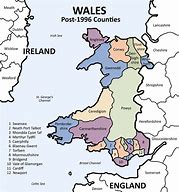 Image result for Breconshire Wales Map