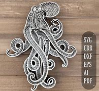 Image result for Layered Octopus SVG
