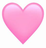 Image result for Plain Pink Heart Emoji Samsung