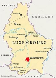 Image result for Kirchberg Luxembourg Map