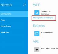 Image result for Windows 8 WiFi Settings