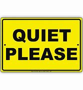 Image result for Telehealth Be Quiet Sign