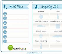 Image result for Meal Plan Day Care Printable