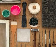 Image result for Materials for Printmaking